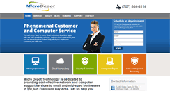 Desktop Screenshot of microdepot.com